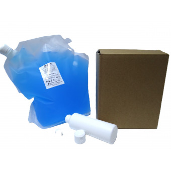 Гель для УЗД – EKO GEL 5000 гр., високої в’язкості, блакитний, максимальне пакування (EBVS5000 maxp)