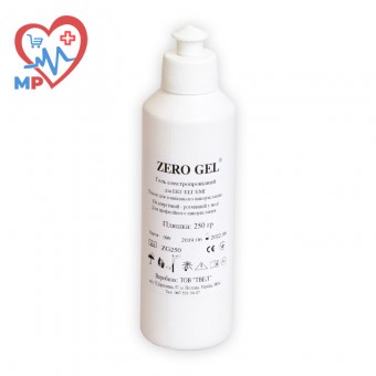 Гель для ЕКГ, ЕЕГ, ЕМГ – ZERO GEL 250 гр., електропровідний 