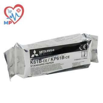 Термопапір для відеопринтерів 110x20 Mitsubishi K61B